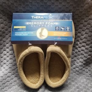 Therapedic Memory Foam Slippers - XS